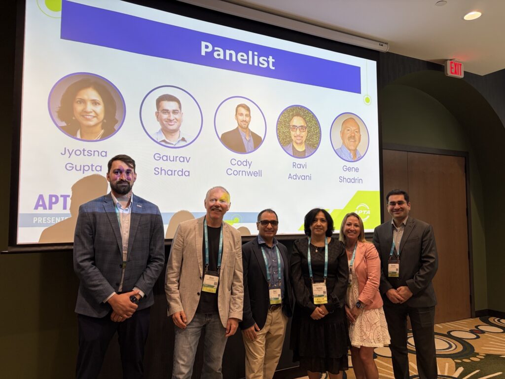 AI in Motion panelists at APTAtech 2026